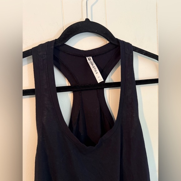FABLETICS Black Razorback Women's Tank Top, Size M - Picture 2 of 7
